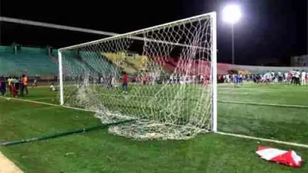 TRAGEDY!! 8 Dead As Stadium Wall Collapse In Senegal (Photo)